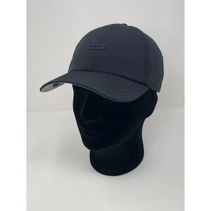 Melin The Legend Hydro Hat Black Classic Adjustable Strap Men's Snapback Logo